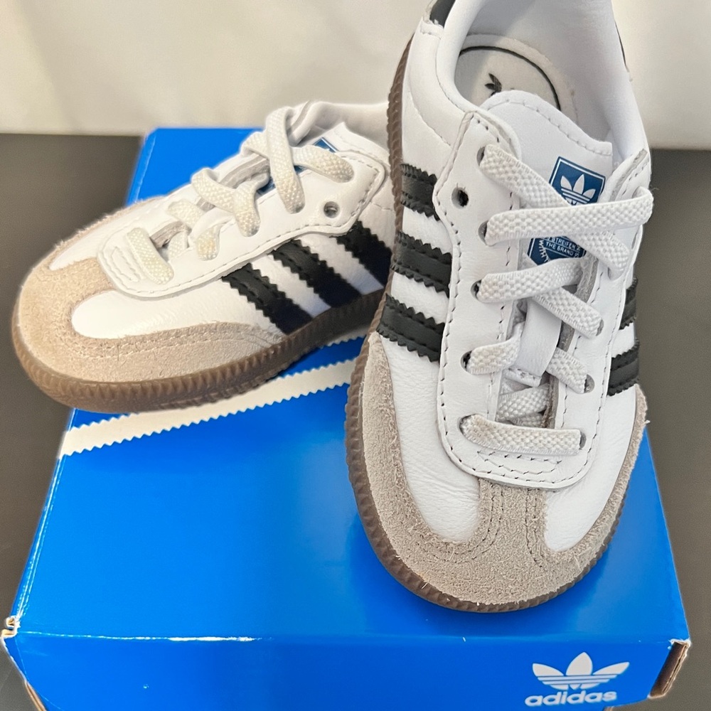 adidas Kids Sneakers White and Black
